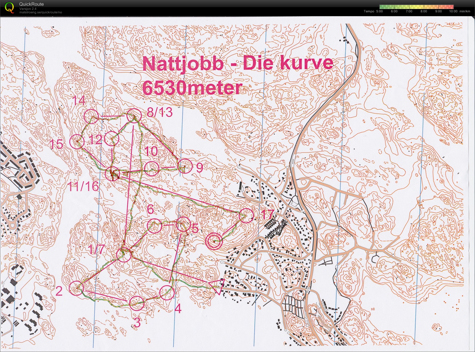 Kurvetrening (16-11-2013)