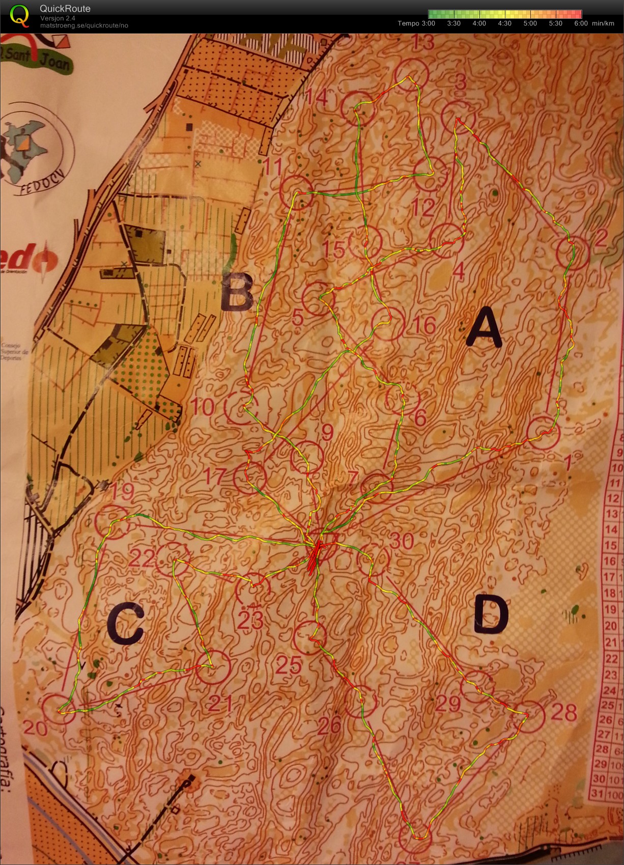 Samling Alicante: O-intervall (26-01-2014)