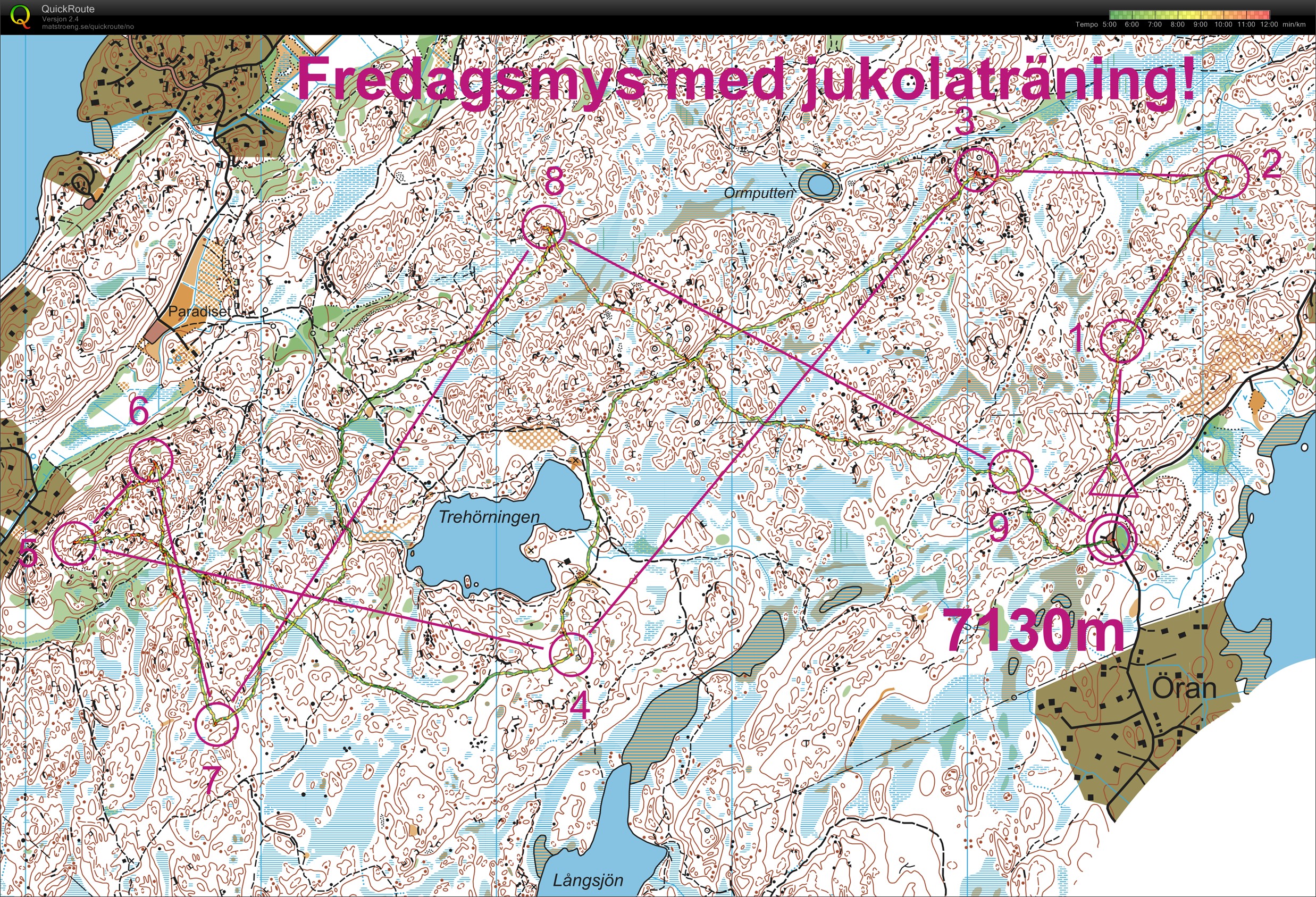 Jukolatrening (09-06-2014)