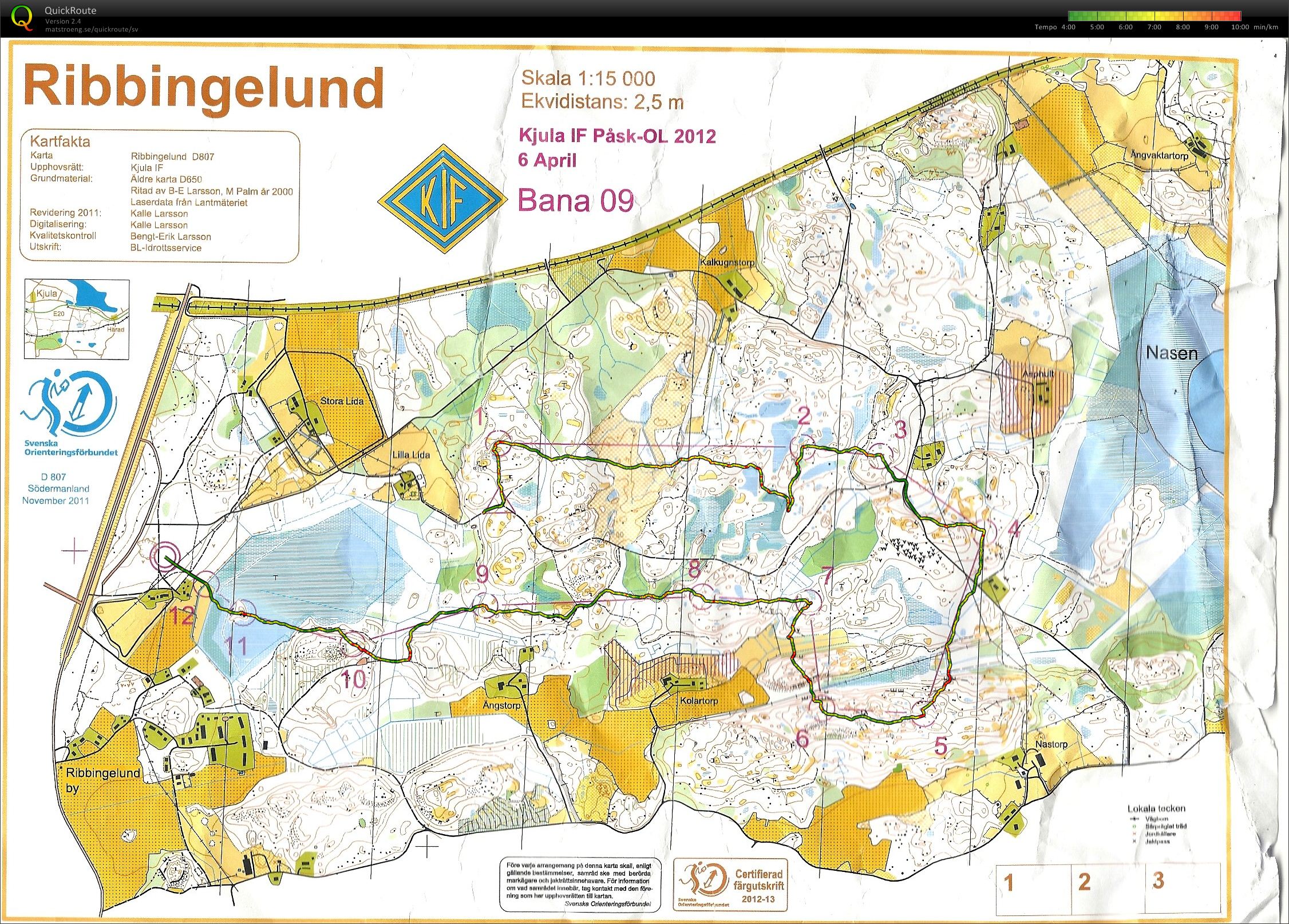 Påsk-OL (kjula långdistans) (2012-04-06) (26.01.2015)