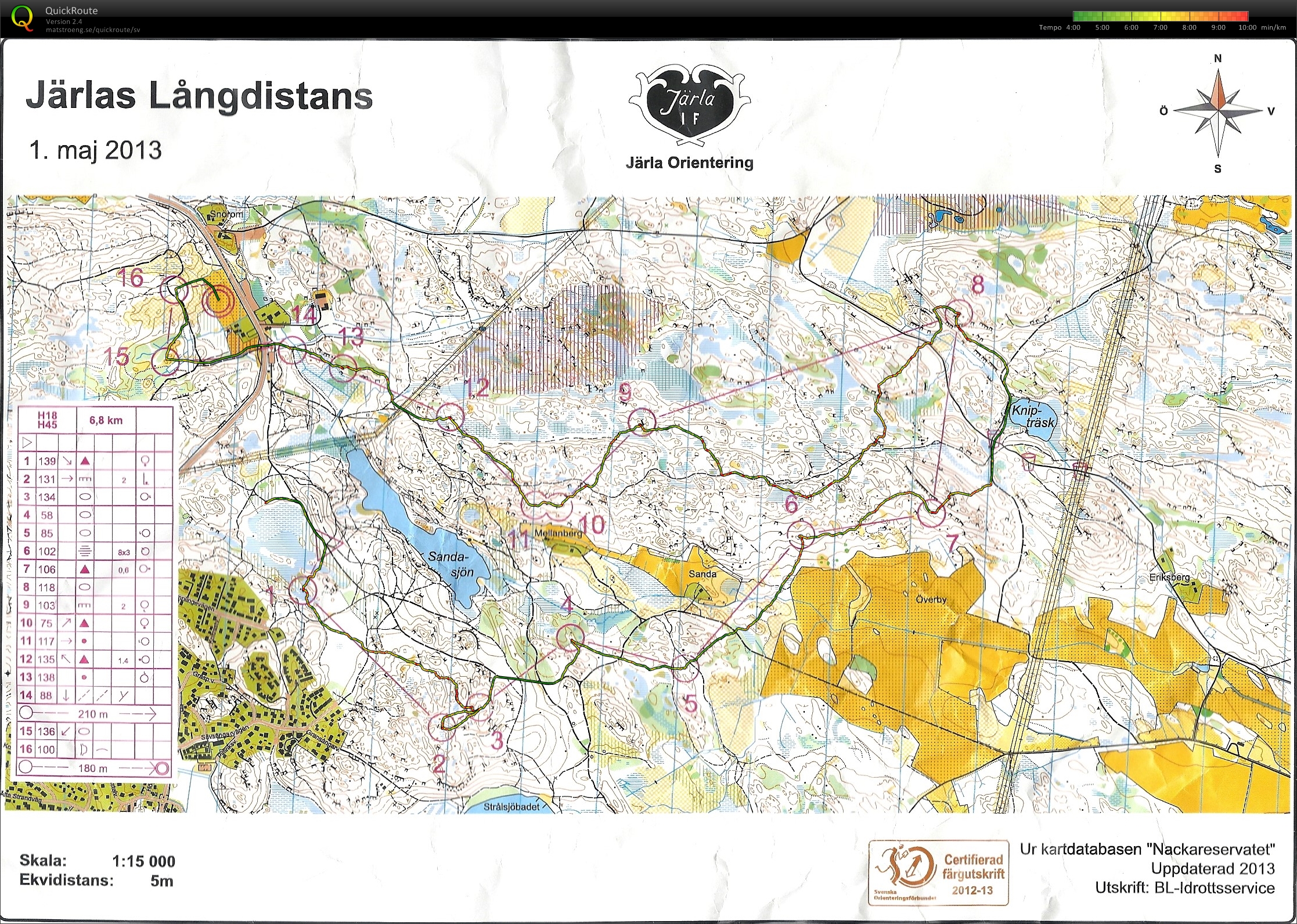 Järla Långdistans (2013-05-01) (26-01-2015)