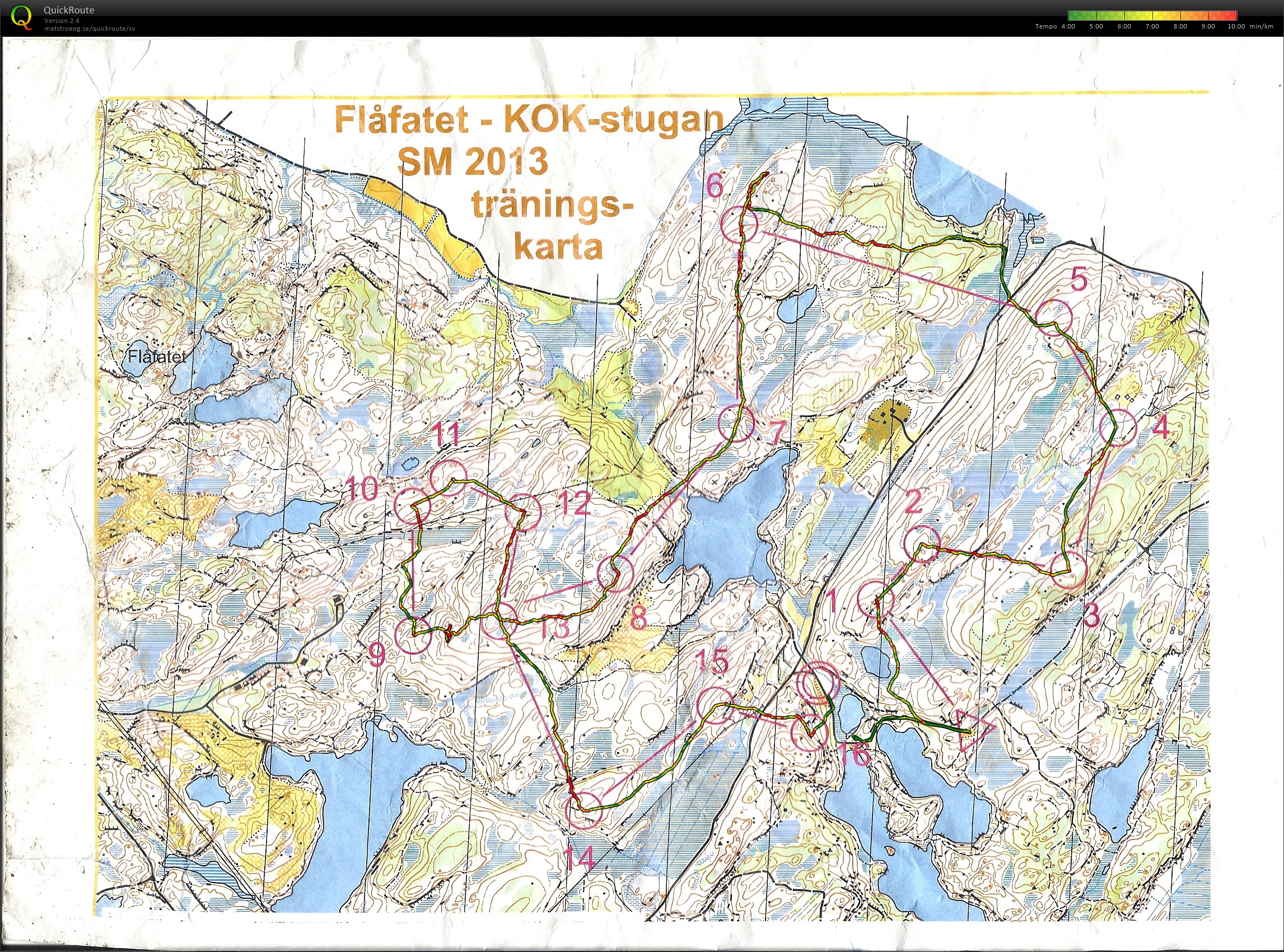 Stafetträning H20 SM-Läger (2013-08-16) (26-01-2015)