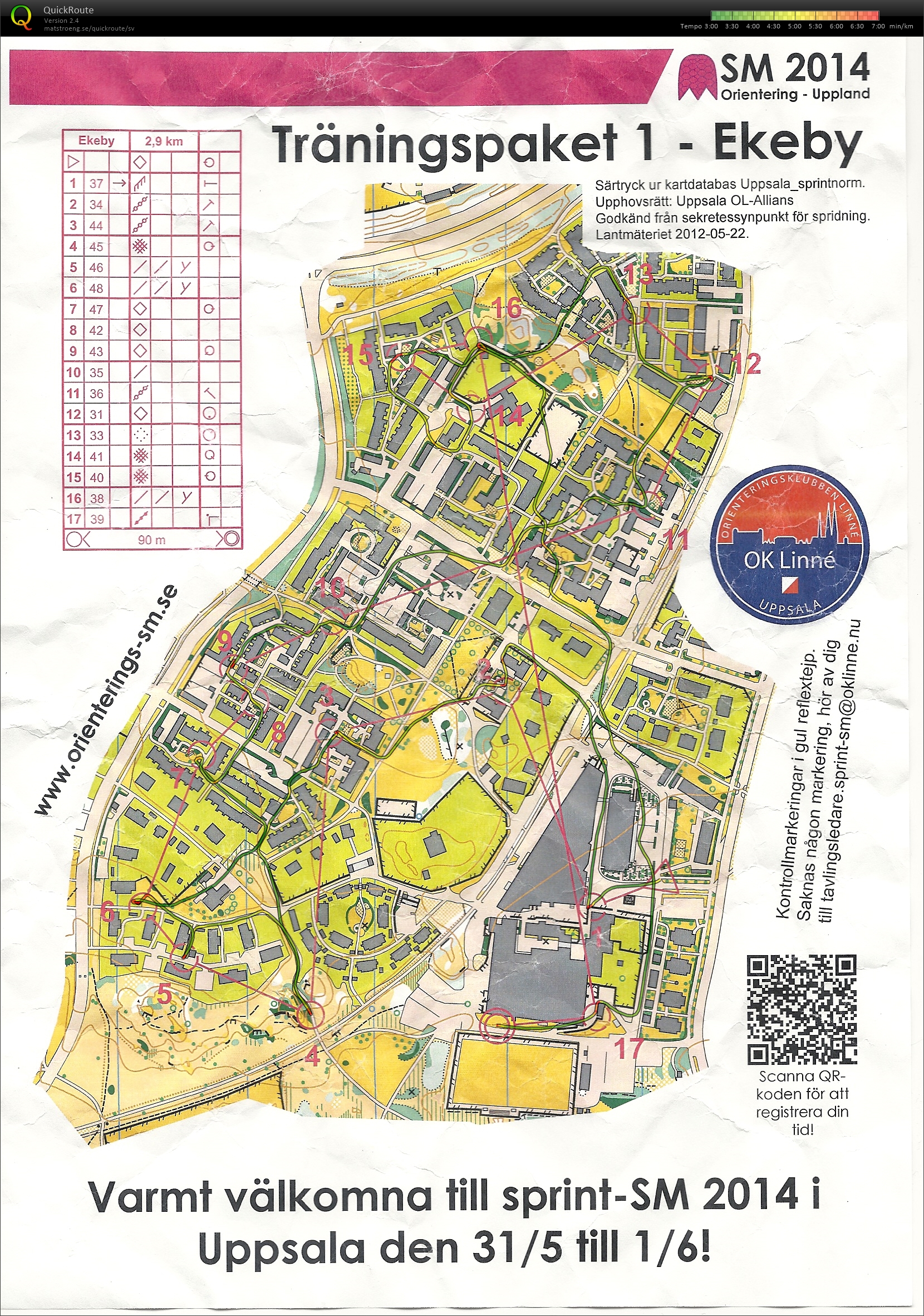 Uppsala sprintmåndag ekeby (2014-05-05) (26/01/2015)