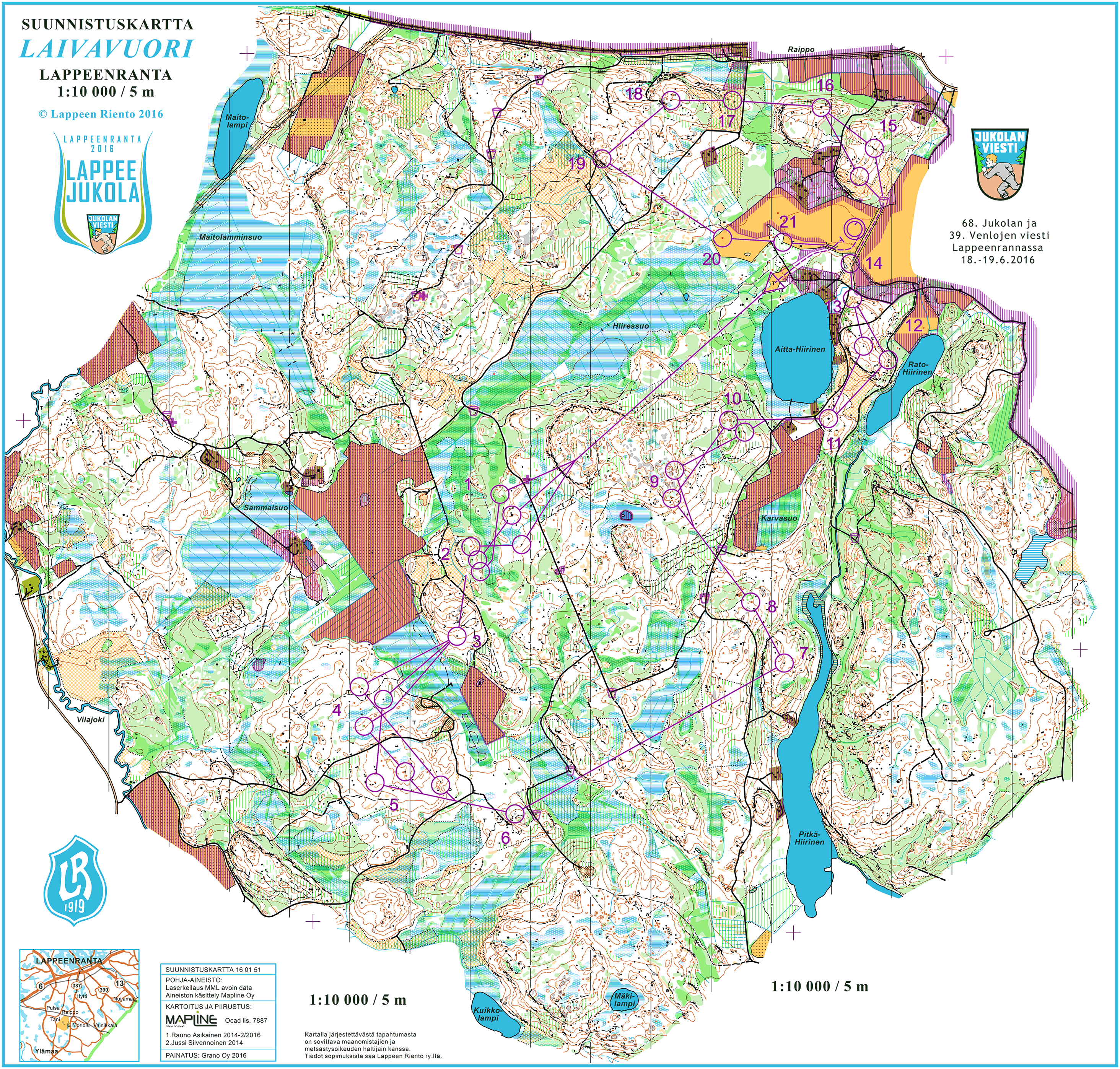 Jukola (18/06/2016)