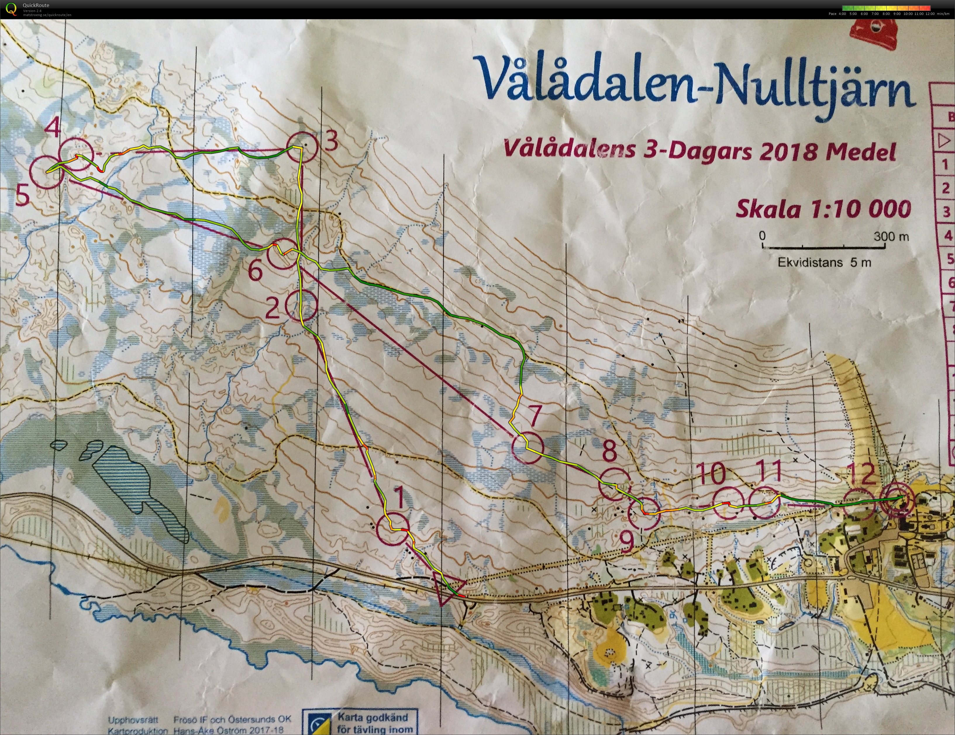 Vålådalens 3-dagars #2 Medel (07.07.2018)