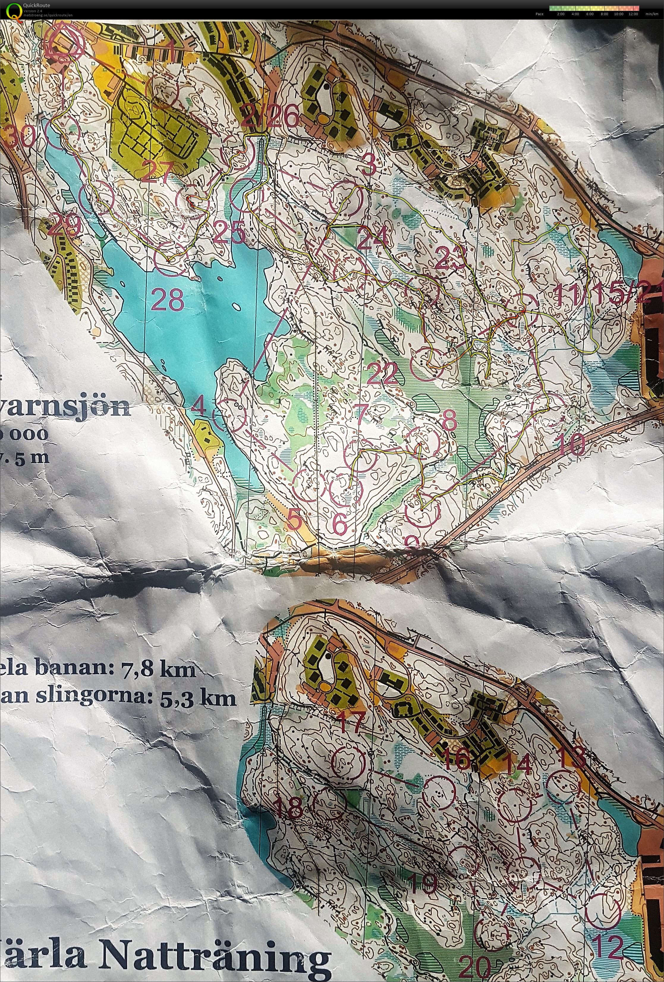 Järla Nattträning (18-10-2018)