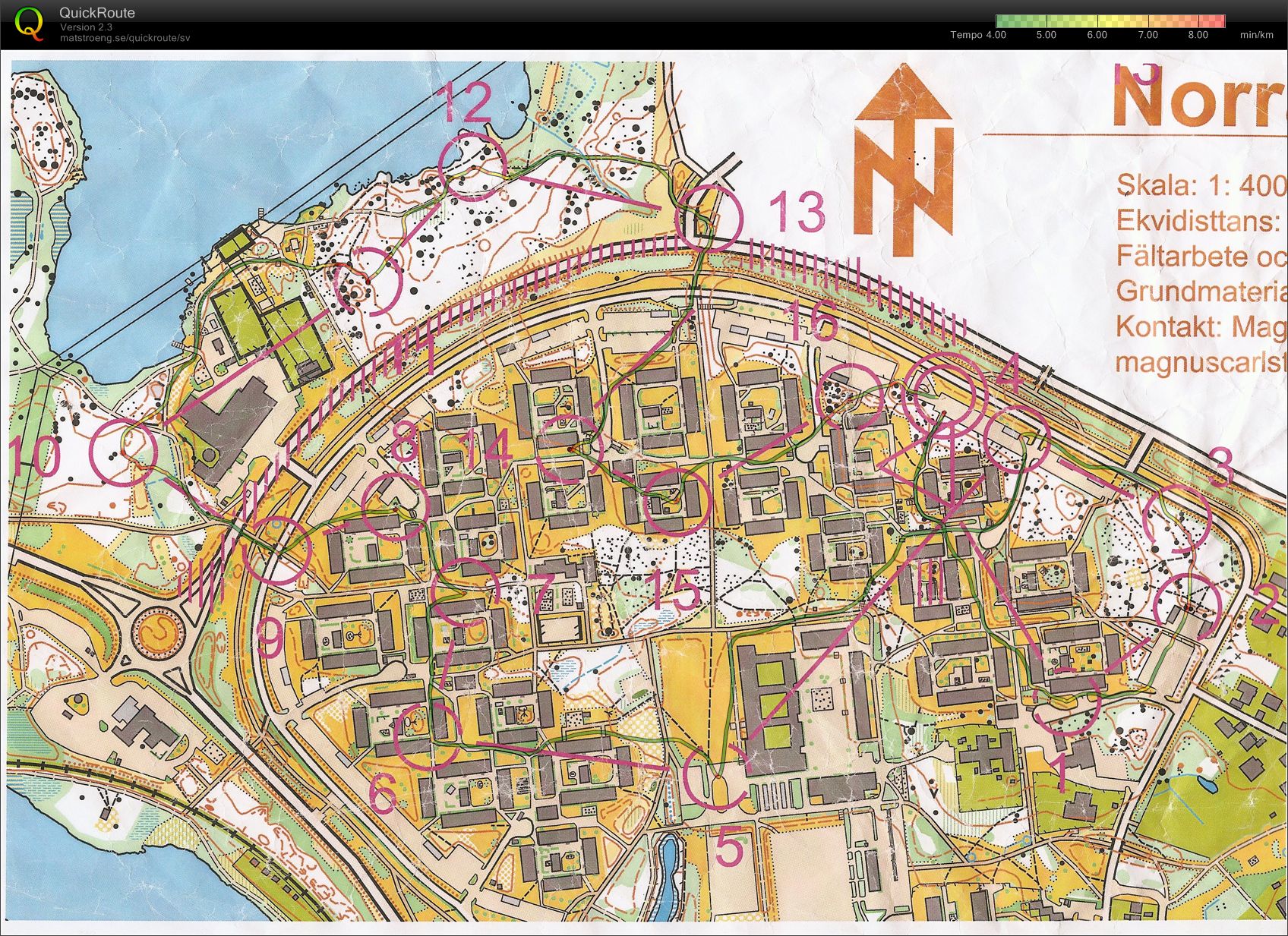 Landslagsläger Falun - Sprint (2009-11-26)