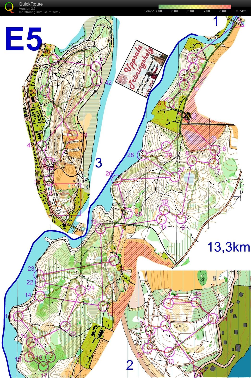 Uppsala träningshelg - Lång Morga (2009-12-06)