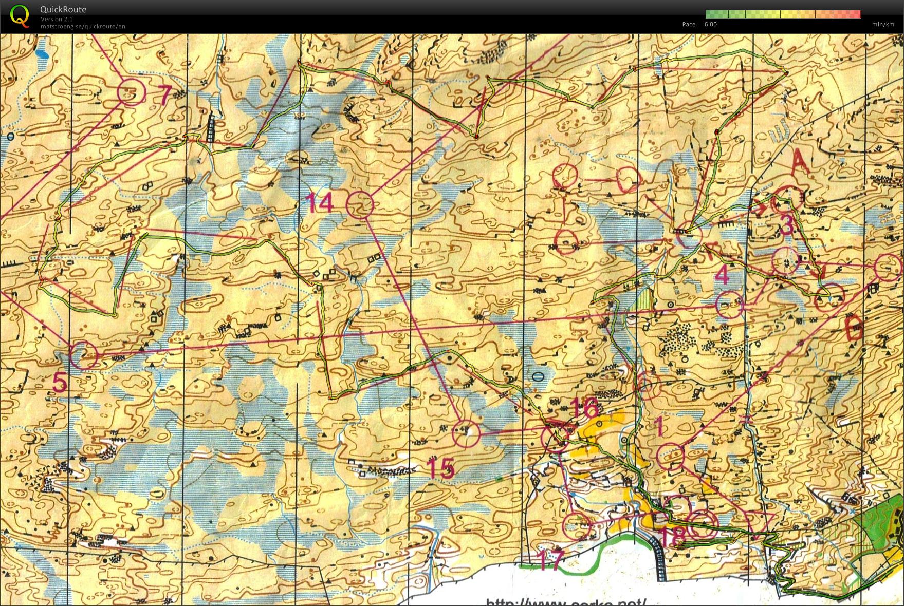 Crohane O course (20-12-2009)