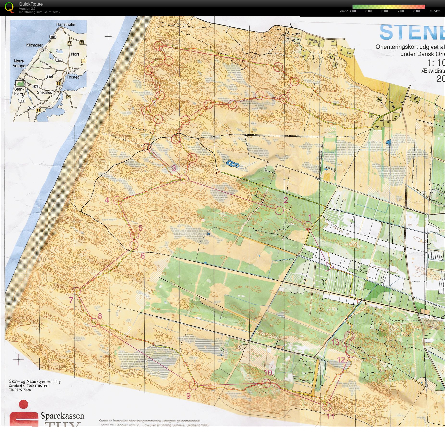 Läger Danmark Lång Stenbjerg (2010-01-05)