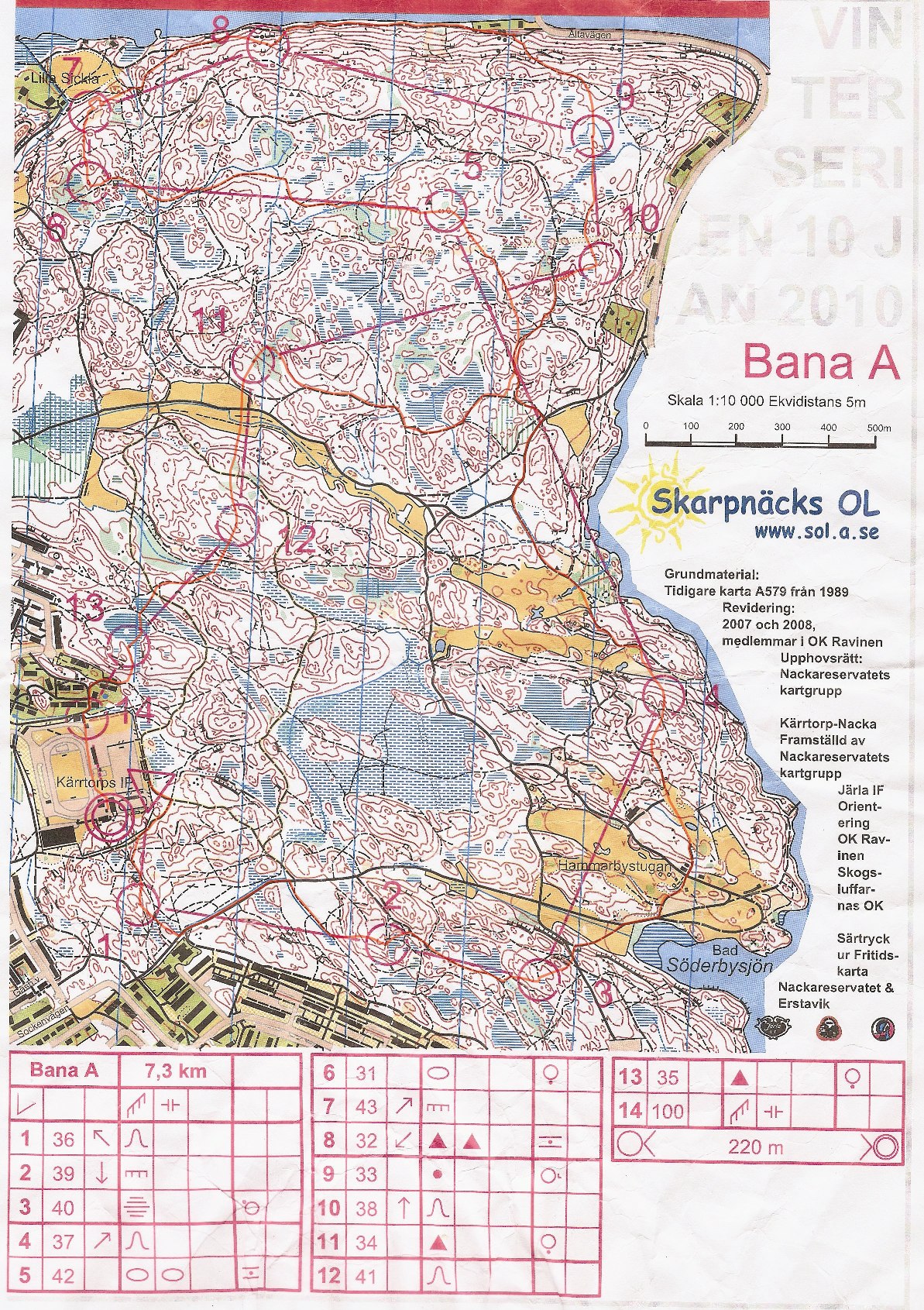 Vinterserien Kärrtorp (2010-01-10)