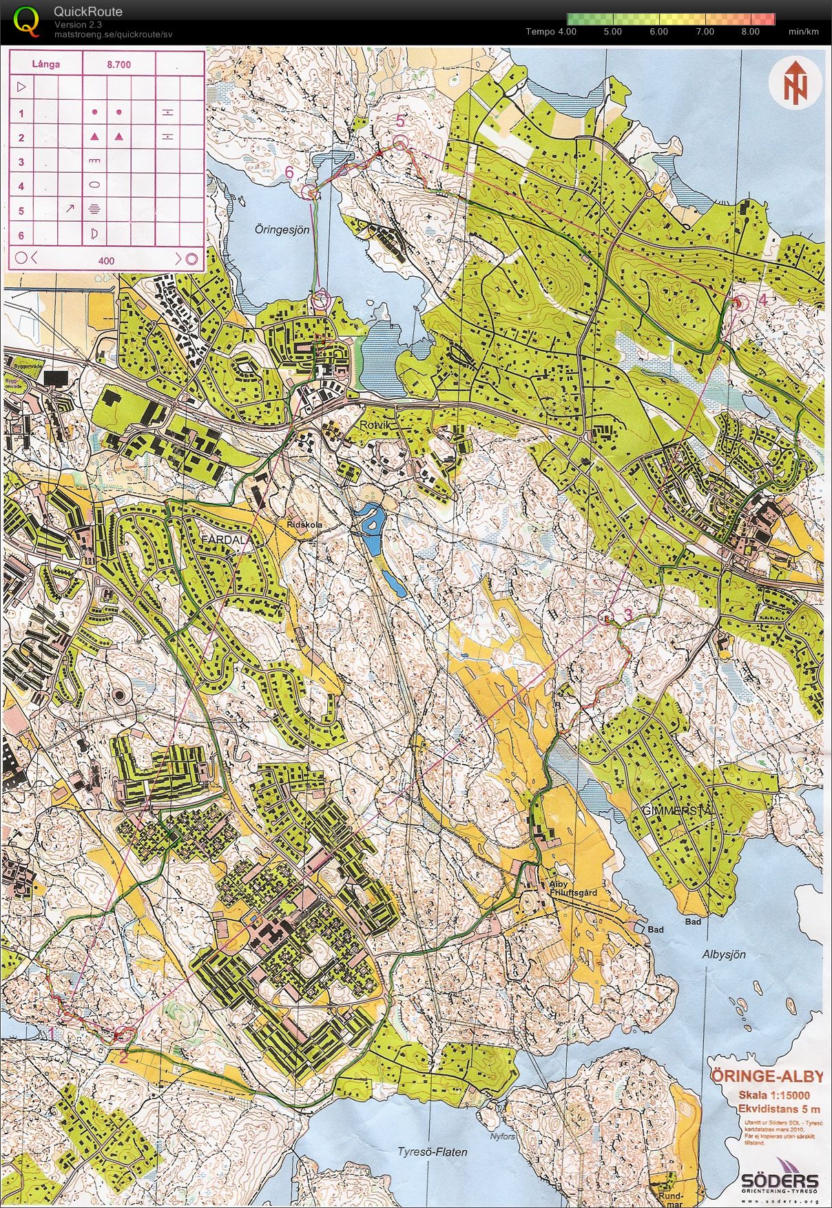 Järla O-tour final (26.03.2010)