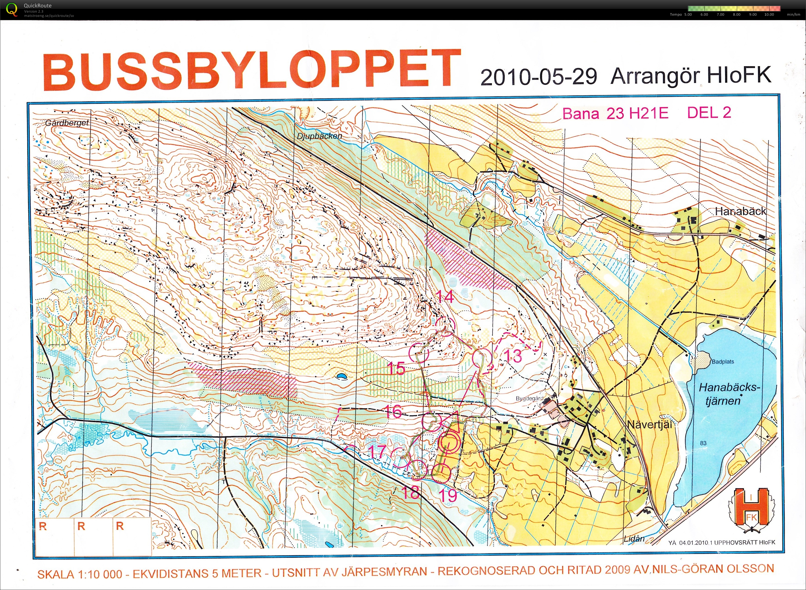 Bussbyloppet del 2 (29/05/2010)