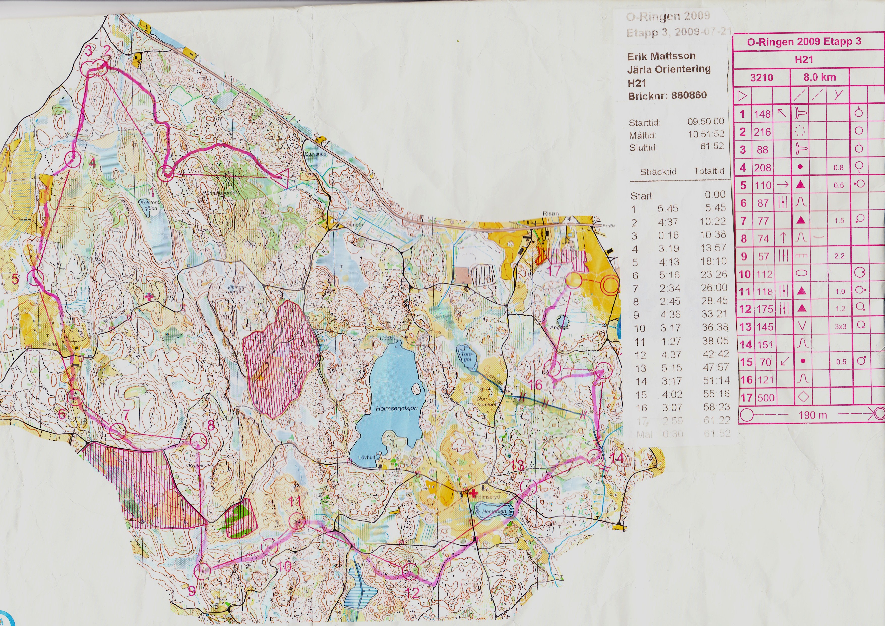 O-Ringen Etapp 3 (21-07-2009)