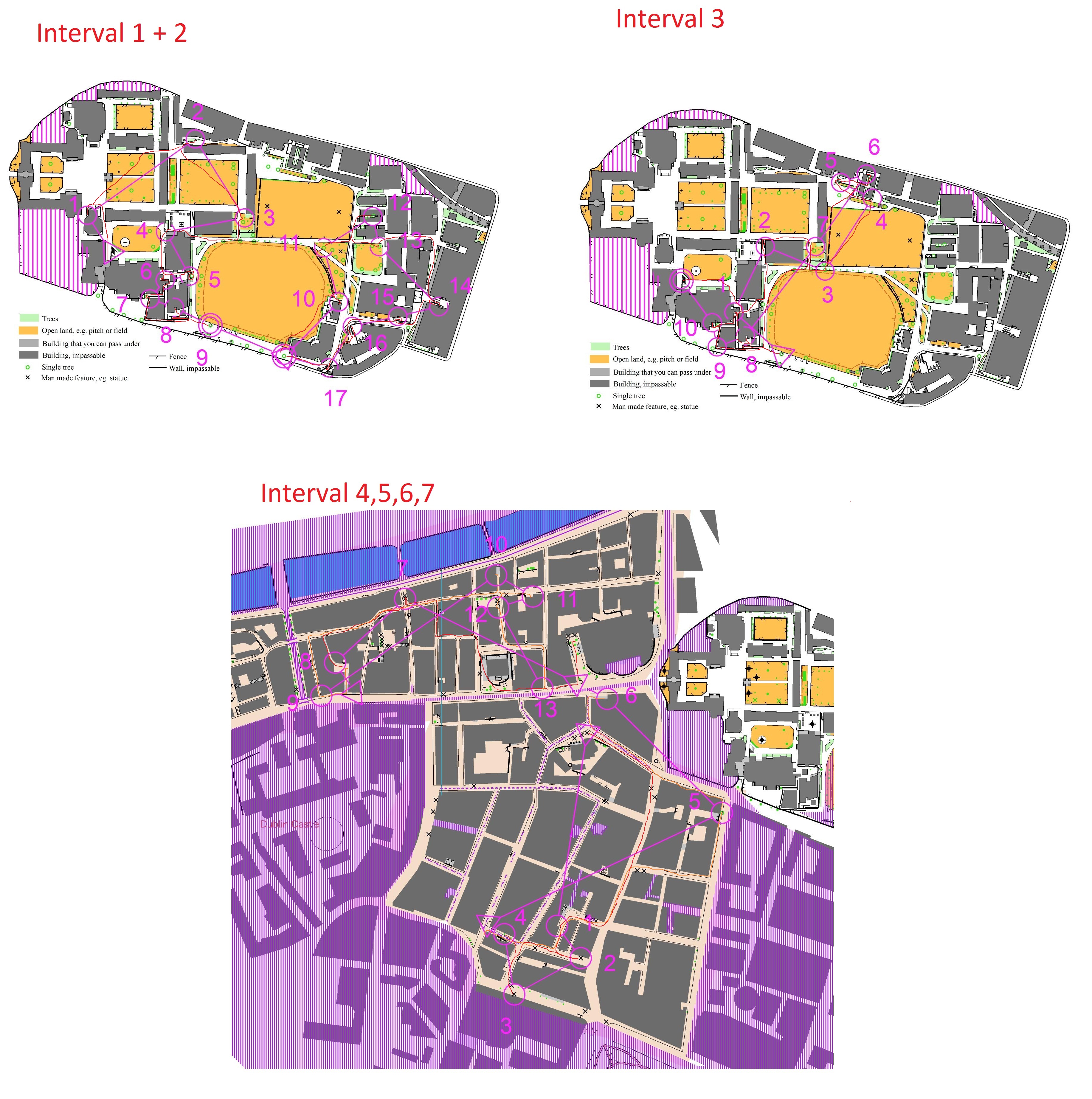 Dublin city Sprint O intervals. (2010-06-13)