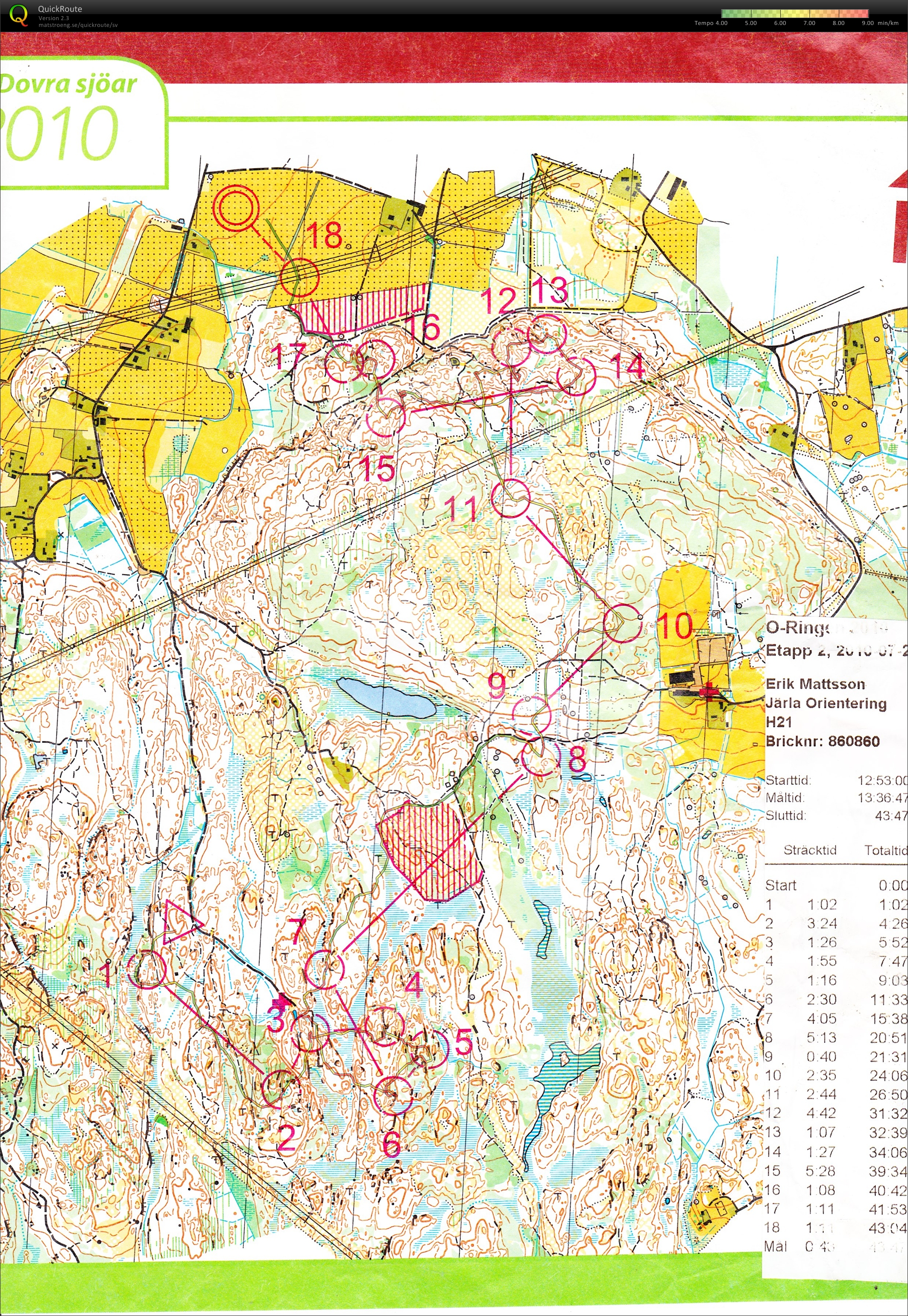 O-Ringen Etapp 2 (26-07-2010)