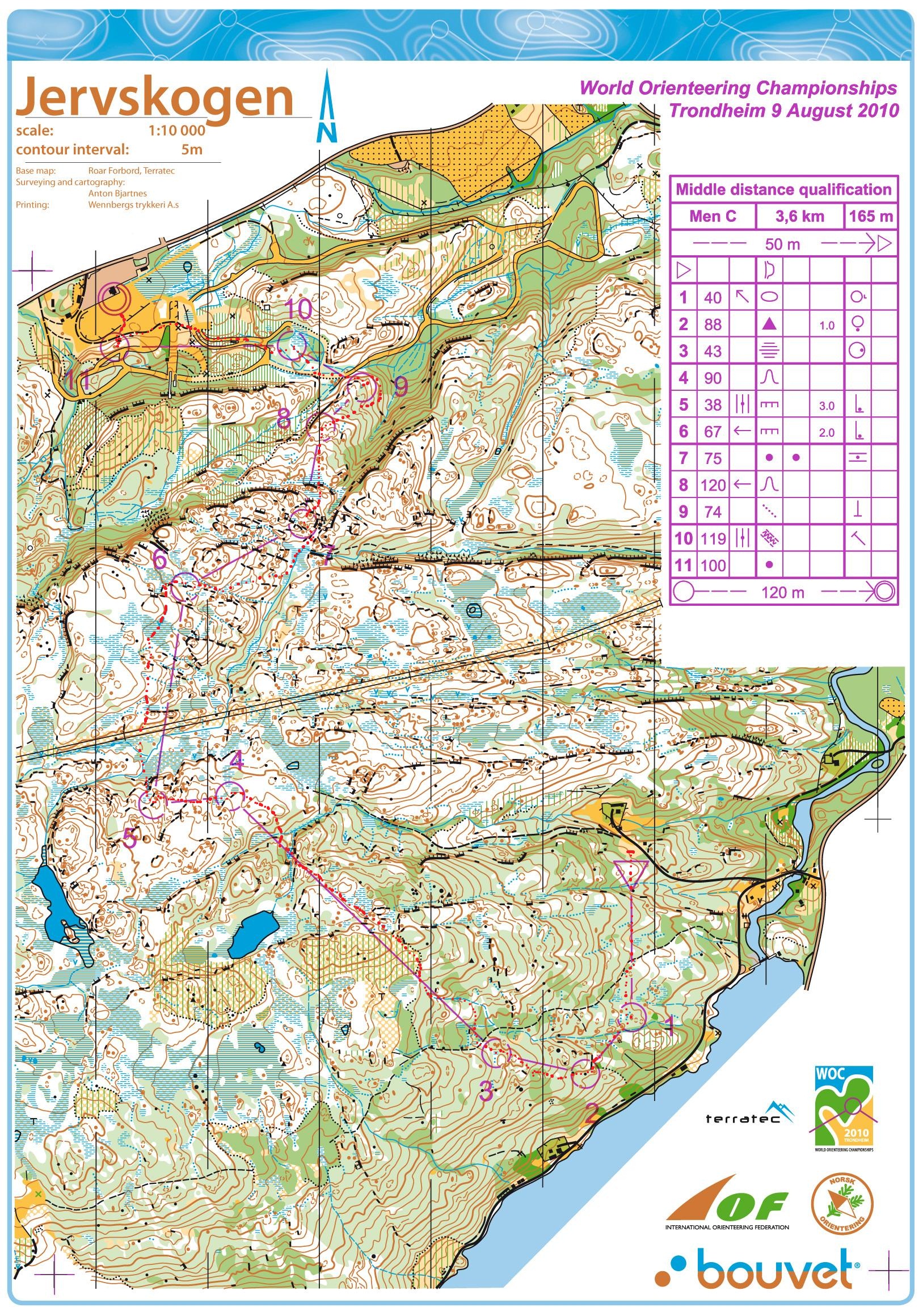 WOC middle quali (09-08-2010)