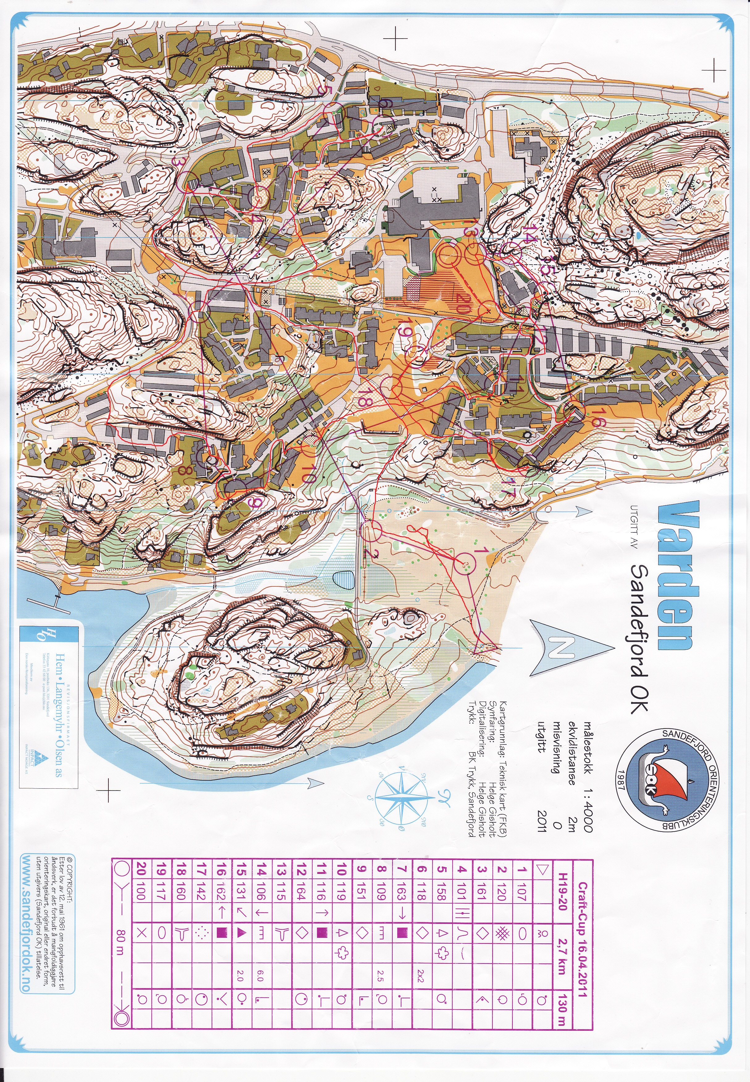 Norges Cup, sprint (16.04.2011)