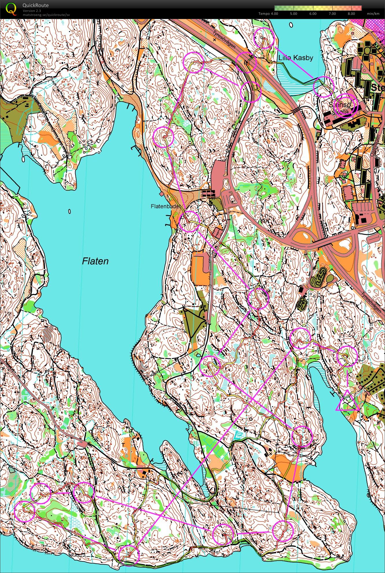 Ravinens trekvällars E1 (2011-07-04)