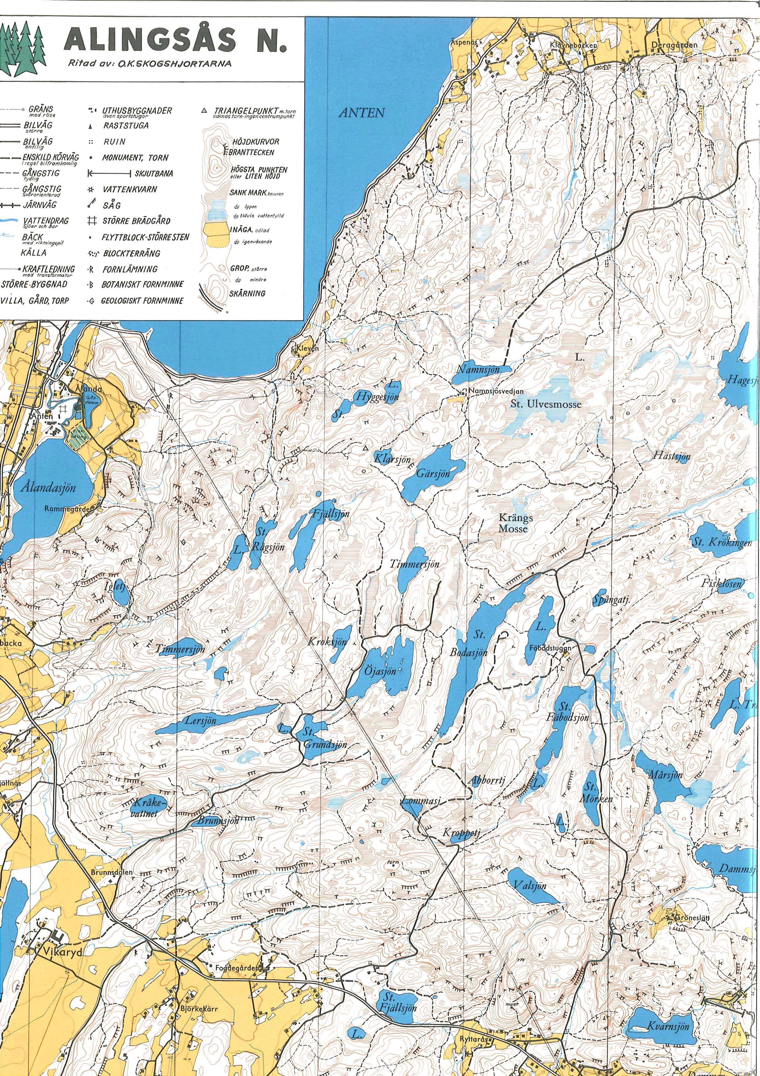 Tävlingsområde Lång-SM-1 (24/08/2011)