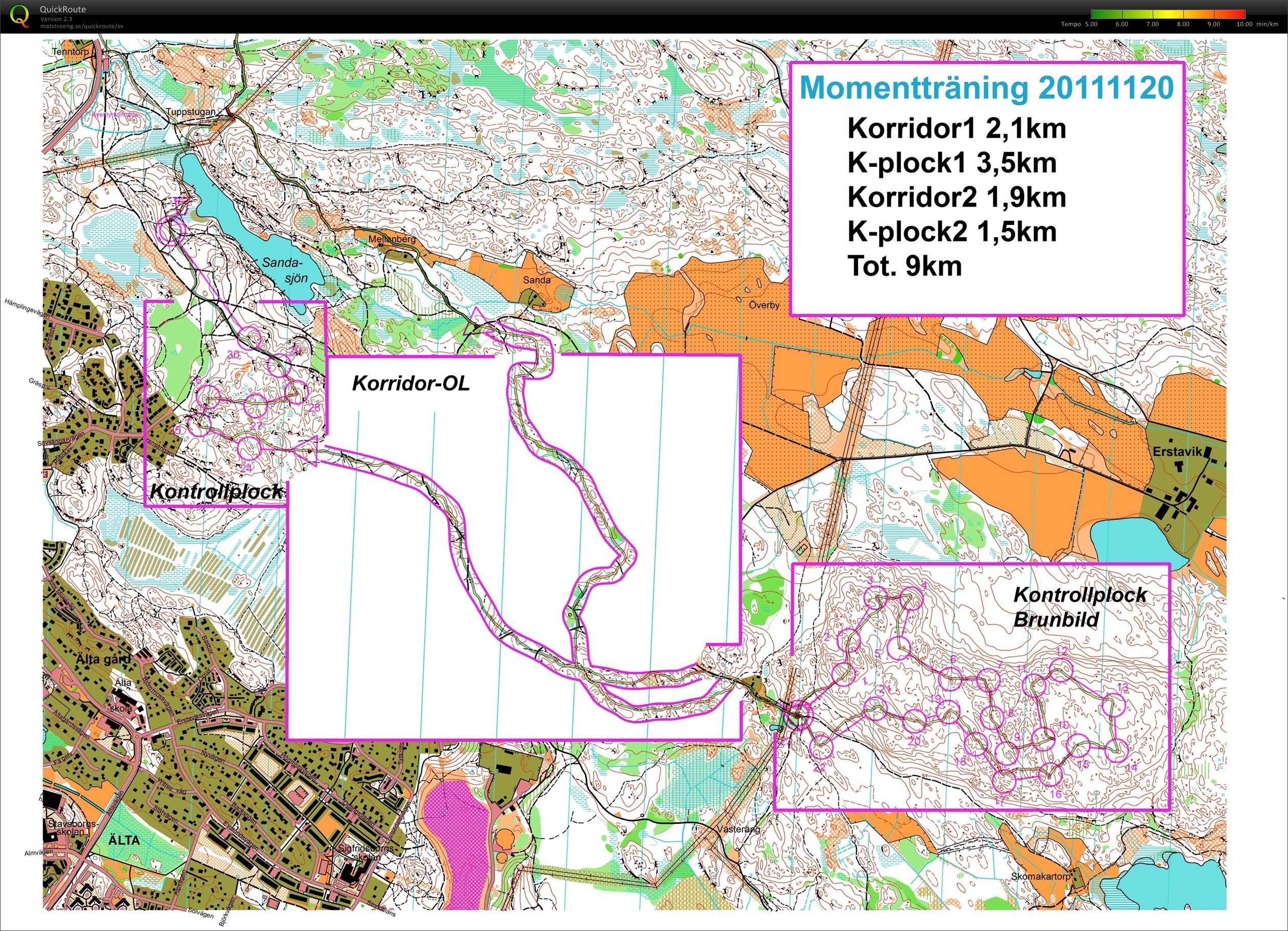 Langkjøring med momentløype (20/11/2011)