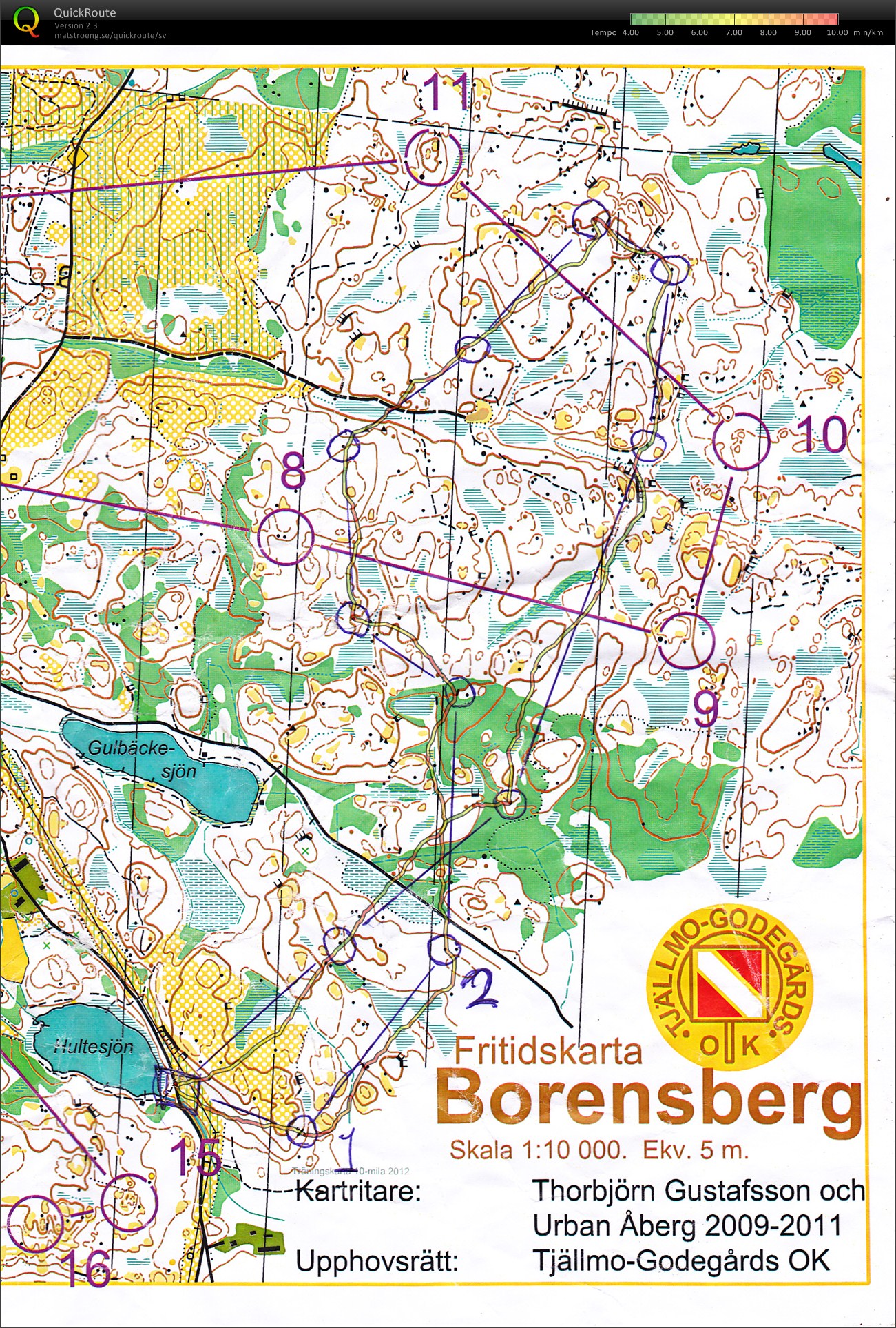 Kortdistanse10milatrening (2011-12-03)