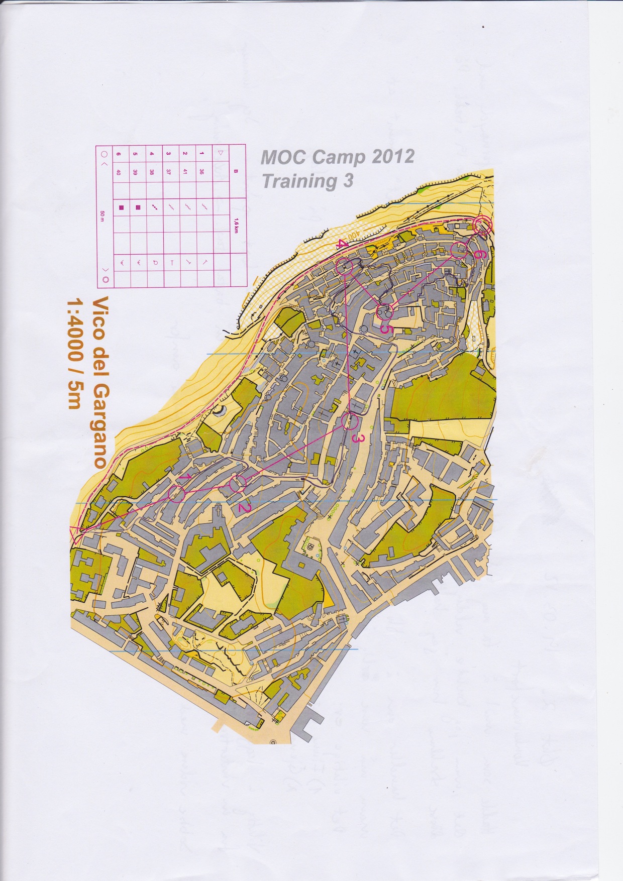 Sprint hardøkt Vico, runde 1 (19.03.2012)
