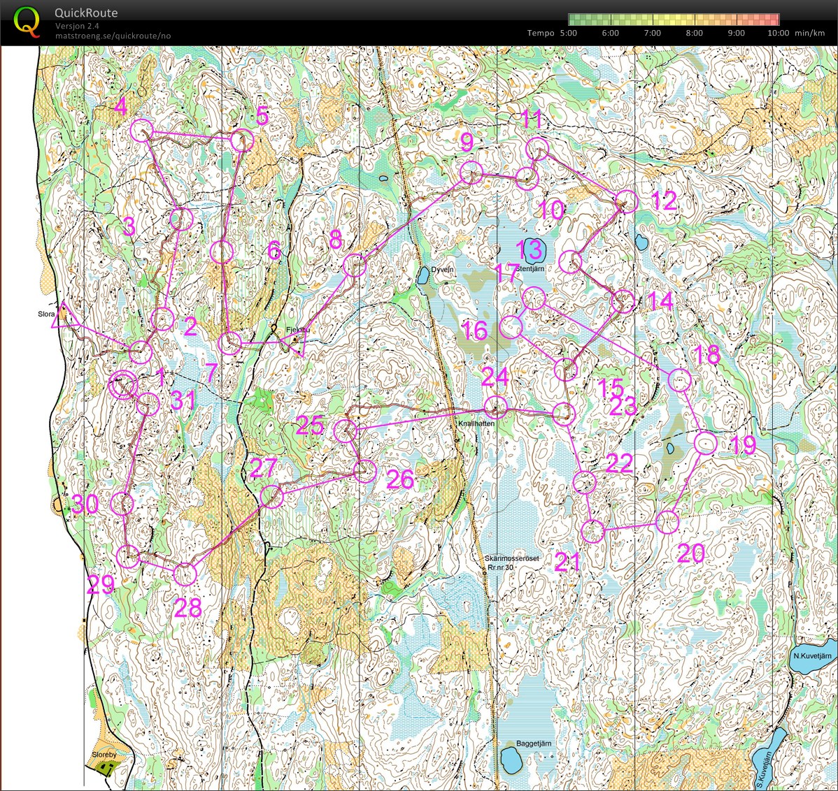 Teknikkhelg - nattrening (31/01/2013)