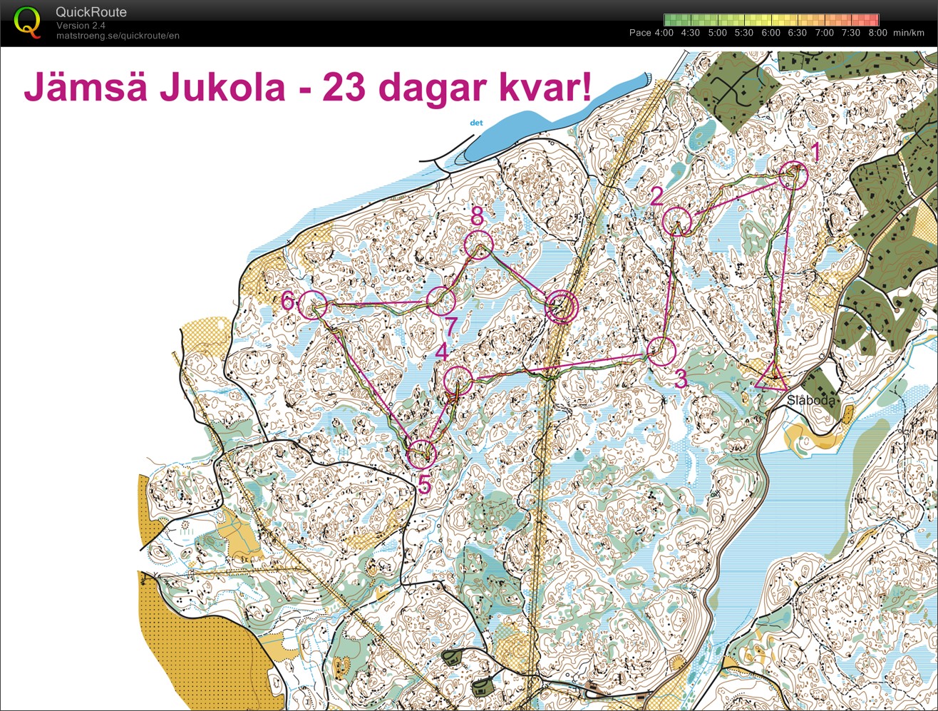 Jukolatrening 1, drag 1  (23/05/2013)