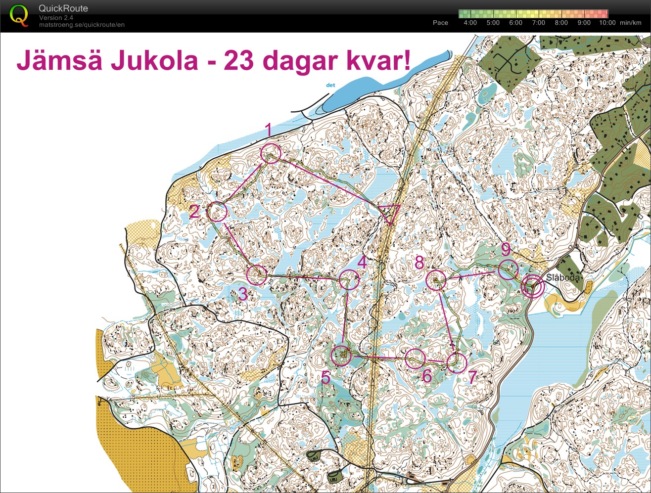 Jukolatrening 1, drag 2 (2013-05-23)